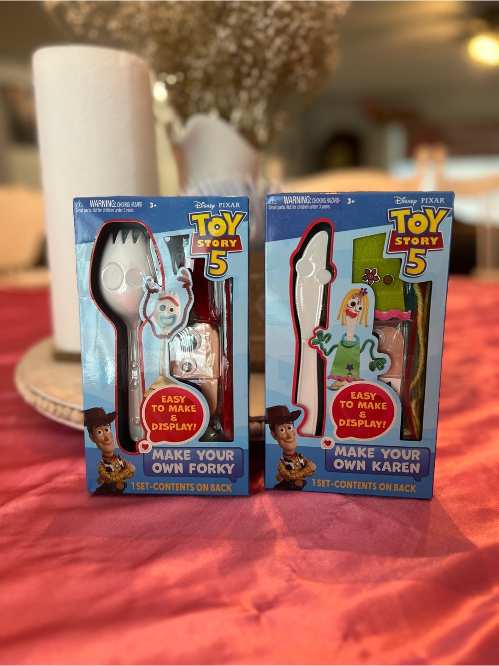 Toy Story 5 Make Your Own Forky & Karen Set - Blue Packaging